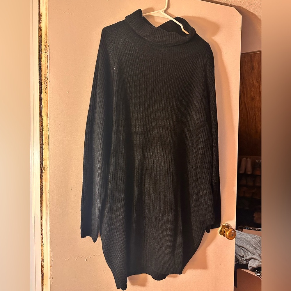 Black Women's Sweater Dress